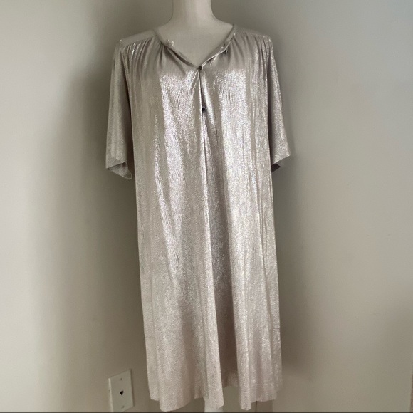 NWT Anthro Sabina Musayev Tie-Waist Dress, L - Picture 3 of 16